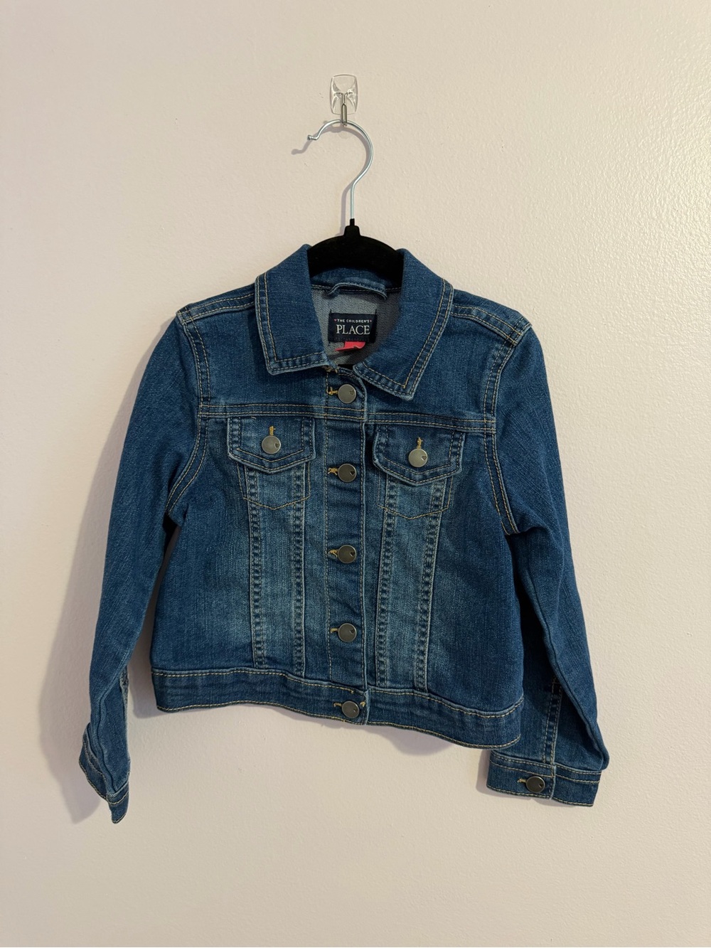 The Children's Place Navy Denim Jacket 5T